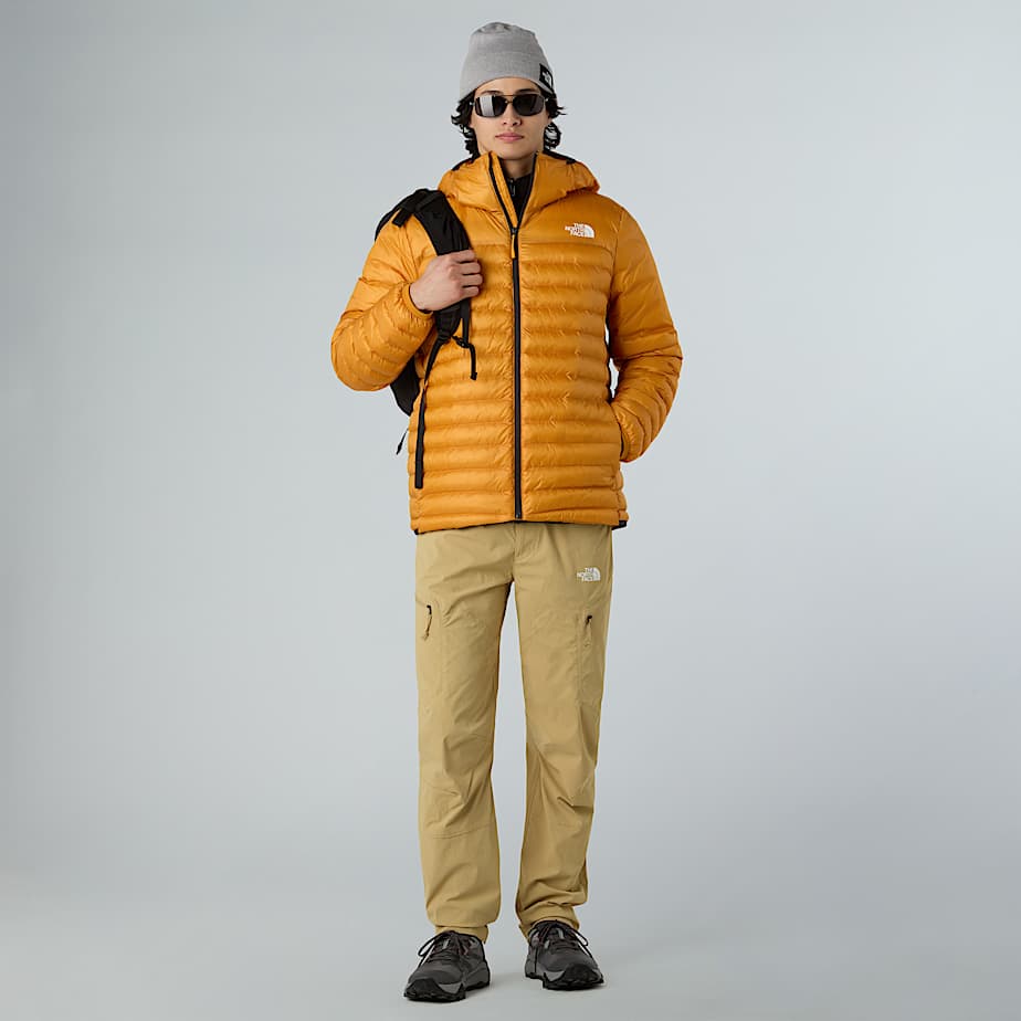 Terra Peakjas met capuchon voor heren TNF Citrine Yellow ALT1