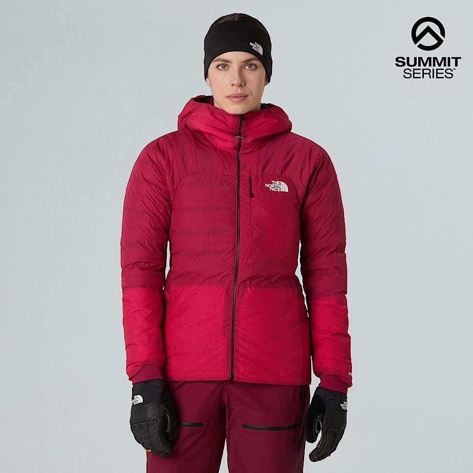 Summit 5050 AMKjas met capuchon voor dames TNF HERO