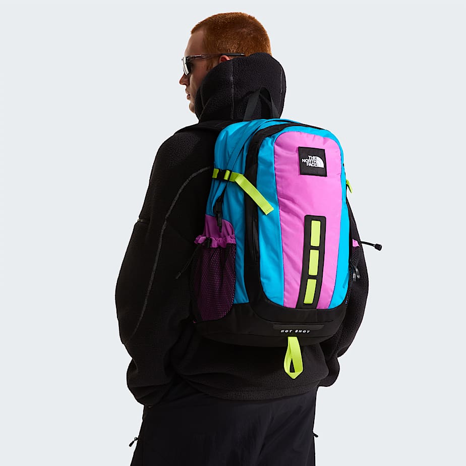 Hot Shot Rucksack  Special Edition TNF Meridian BlueViolet CrocusFizz Lime ALT1