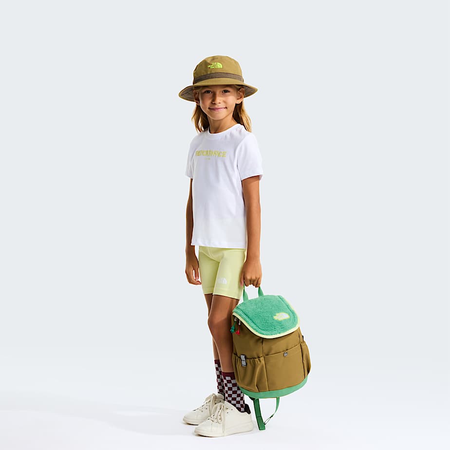 Mini Explorerrugzak voor kids TNF CedarDimmed AlgaeLemon Mist ALT8