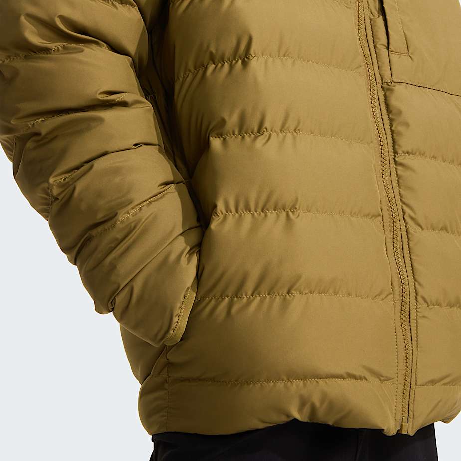 Boys Reversible Perrito Jacket TNF CedarNew Taupe Green ALT7