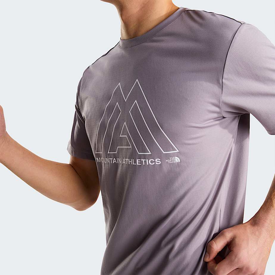 Mens Mountain Athletics 247 TShirt TNF Transcendent Grey ALT4