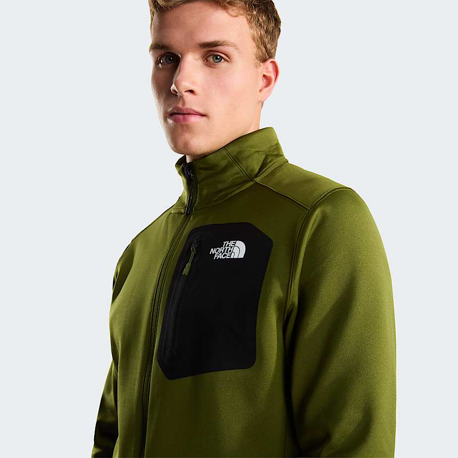 Mens Crest FullZip Fleece TNF ALT5