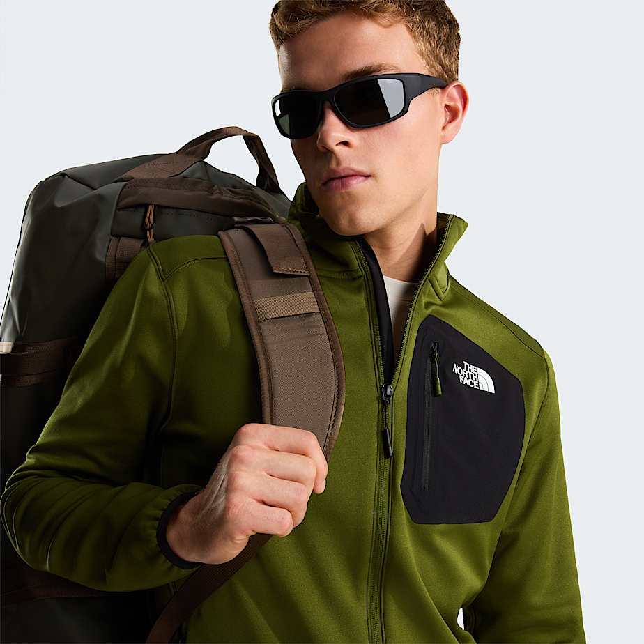 Mens Crest FullZip Fleece TNF ALT7