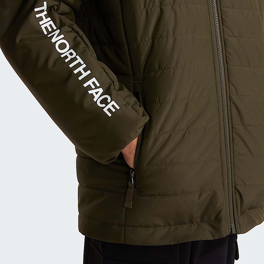 Boys Never Stop Synthetic Jacket TNF New Taupe Green ALT6