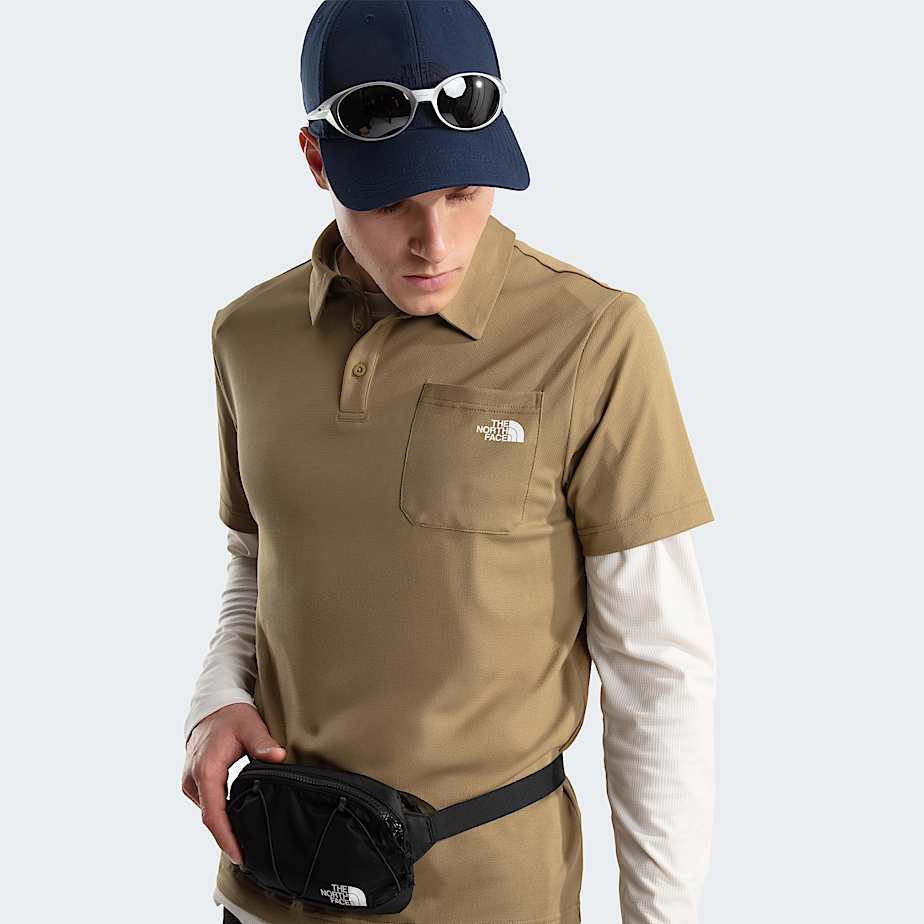 Nuevo polo Tanken para hombre TNF Cedar ALT6