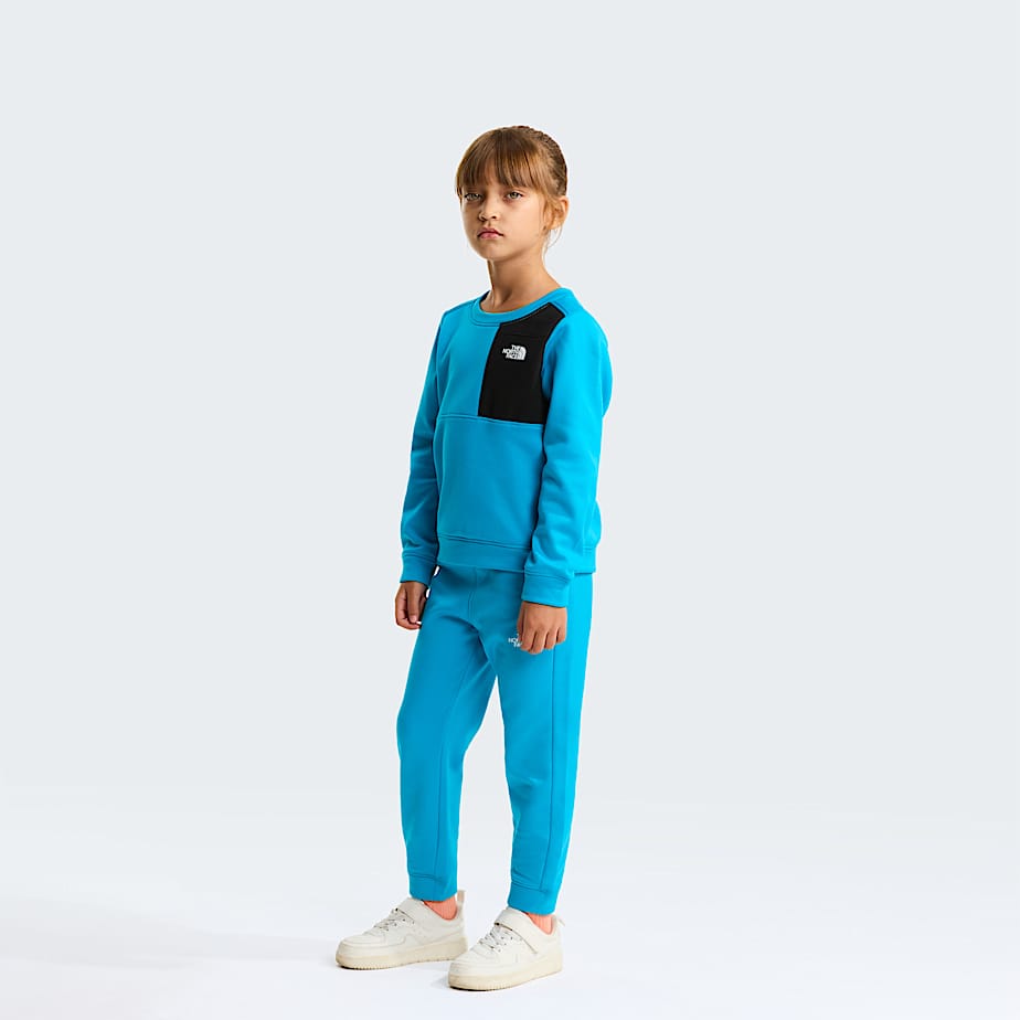 Kids TNF Performance Fleece TwoPiece Set TNF Meridian Blue ALT12
