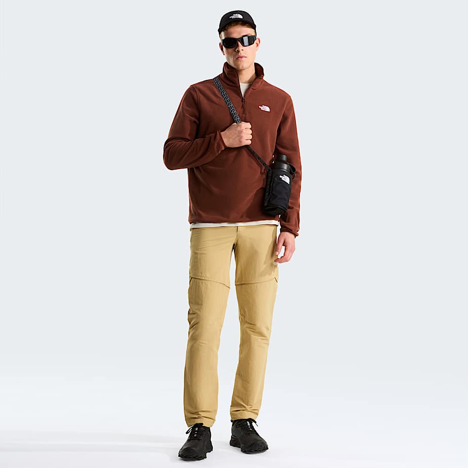 Pile Glacier con cerniera a 14 da uomo TNF Ember Soil ALT1