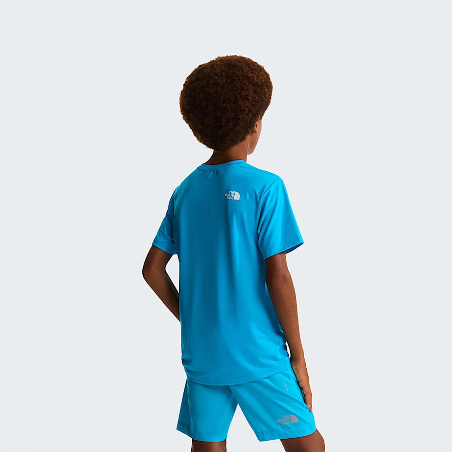 Teens 247 TShirt TNF Meridian Blue ALT3