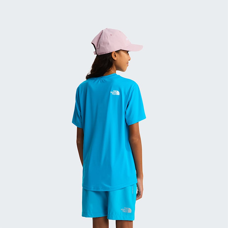 Teens 247 TShirt TNF Meridian Blue ALT9