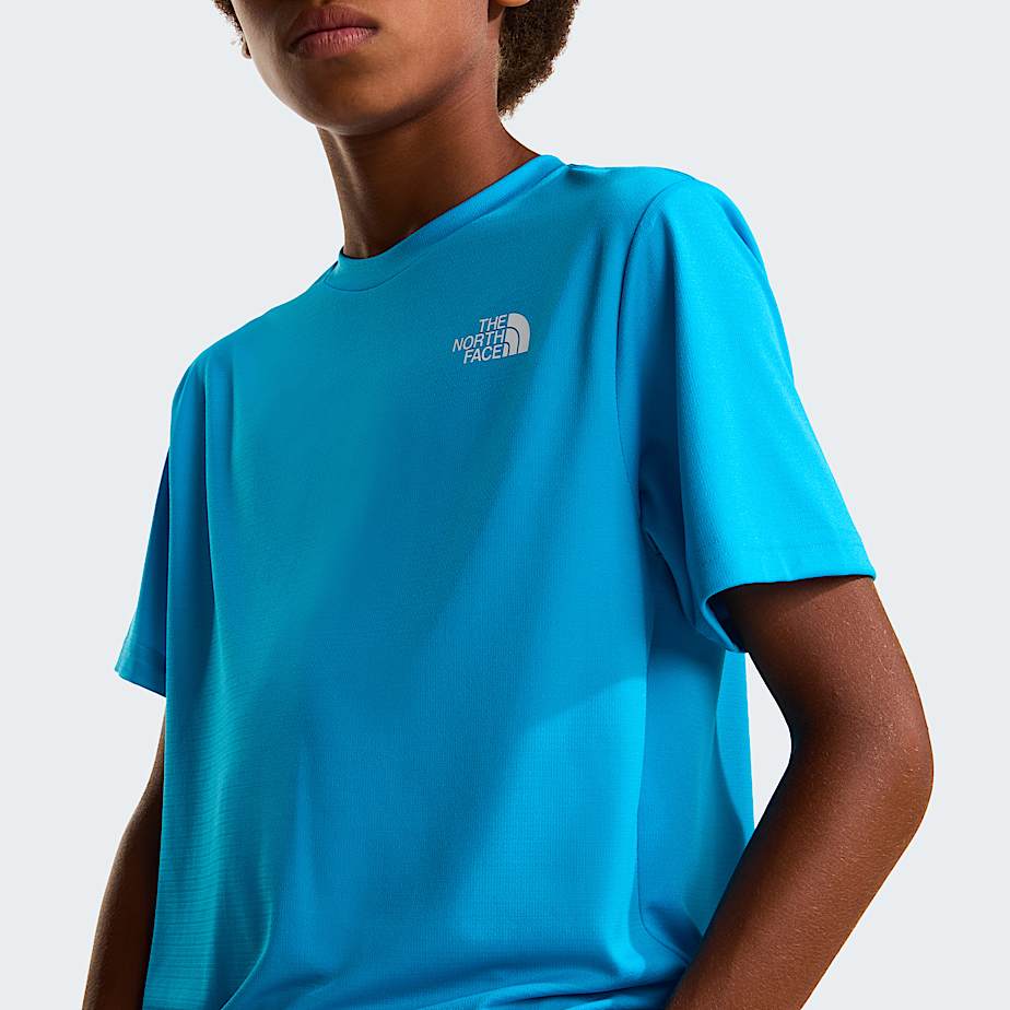 Teens 247 TShirt TNF Meridian Blue ALT4