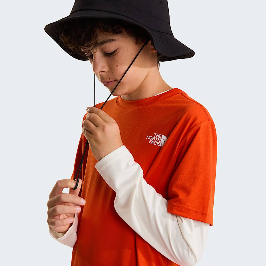 Teens 247 TShirt TNF Lava Red ALT6