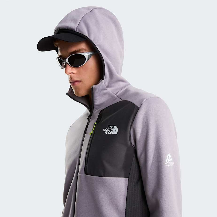 Mens Mountain Athletics Hooded Fleece TNF Transcendent GreyAnthracite Grey ALT5