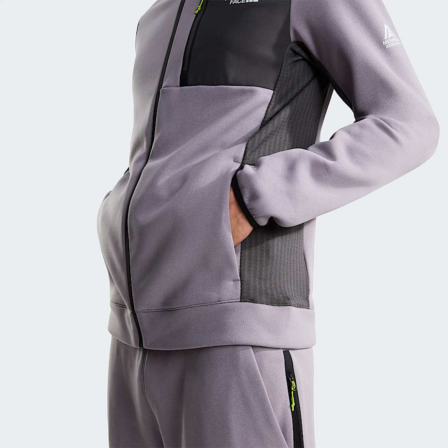 Mens Mountain Athletics Hooded Fleece TNF Transcendent GreyAnthracite Grey ALT6
