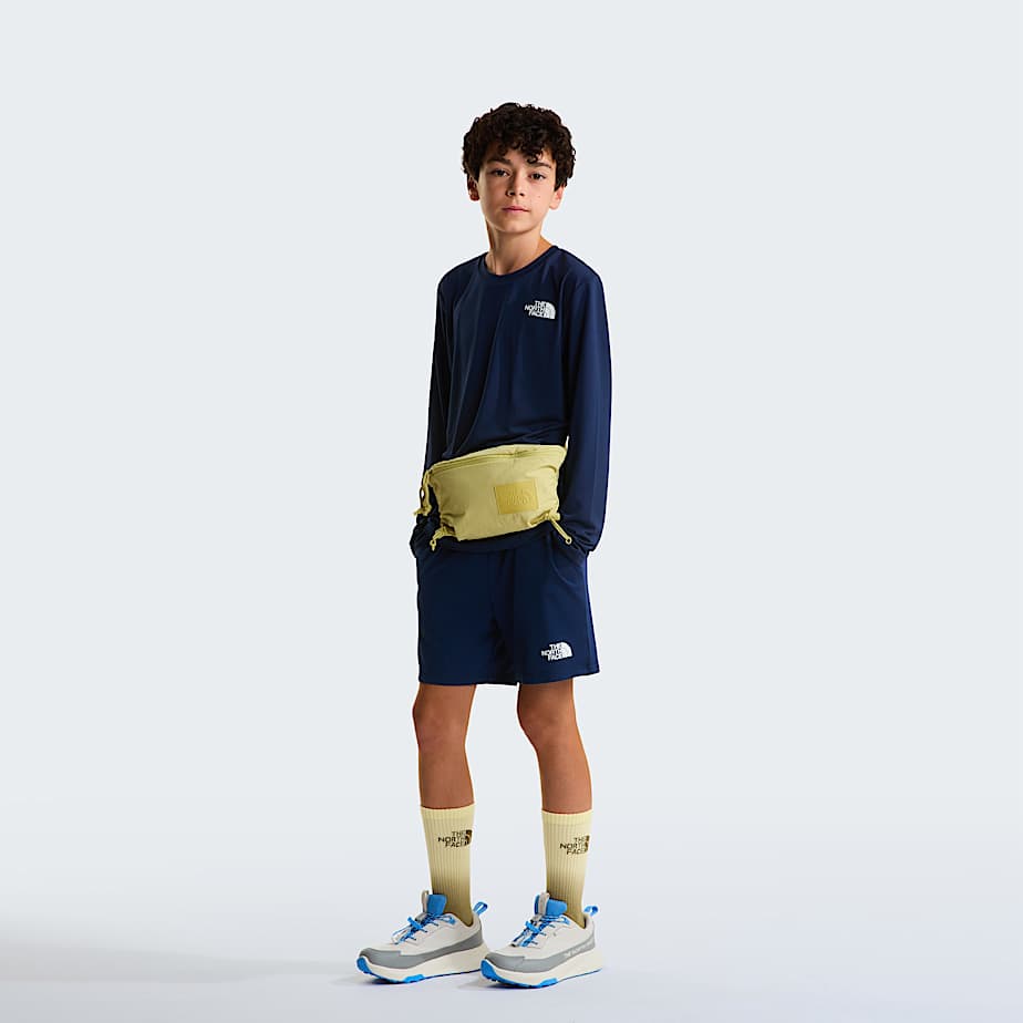 Teens 247 LongSleeve TShirt TNF Summit Navy ALT1