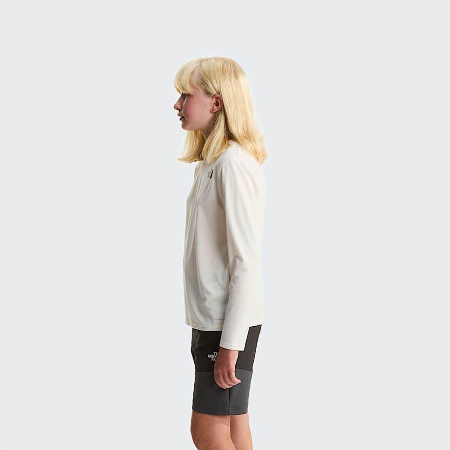 Teens 247 LongSleeve TShirt TNF White Dune ALT8
