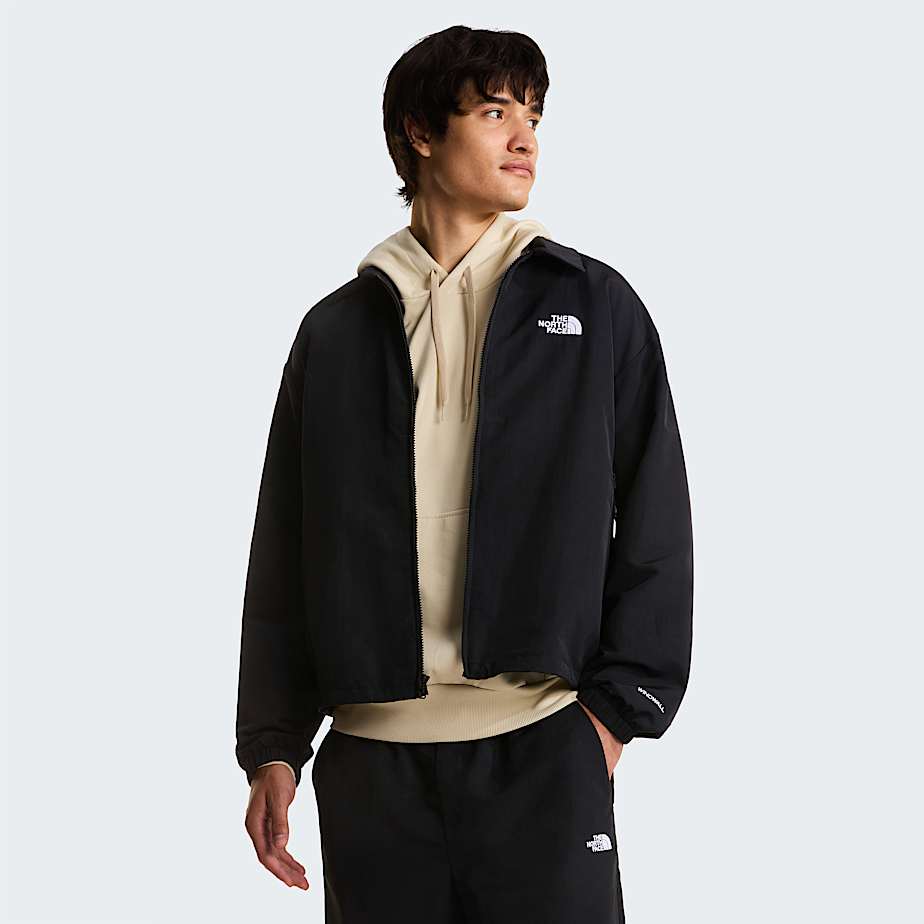 Mens TNF Easy Wind Jacket TNF TNF Black ALT4