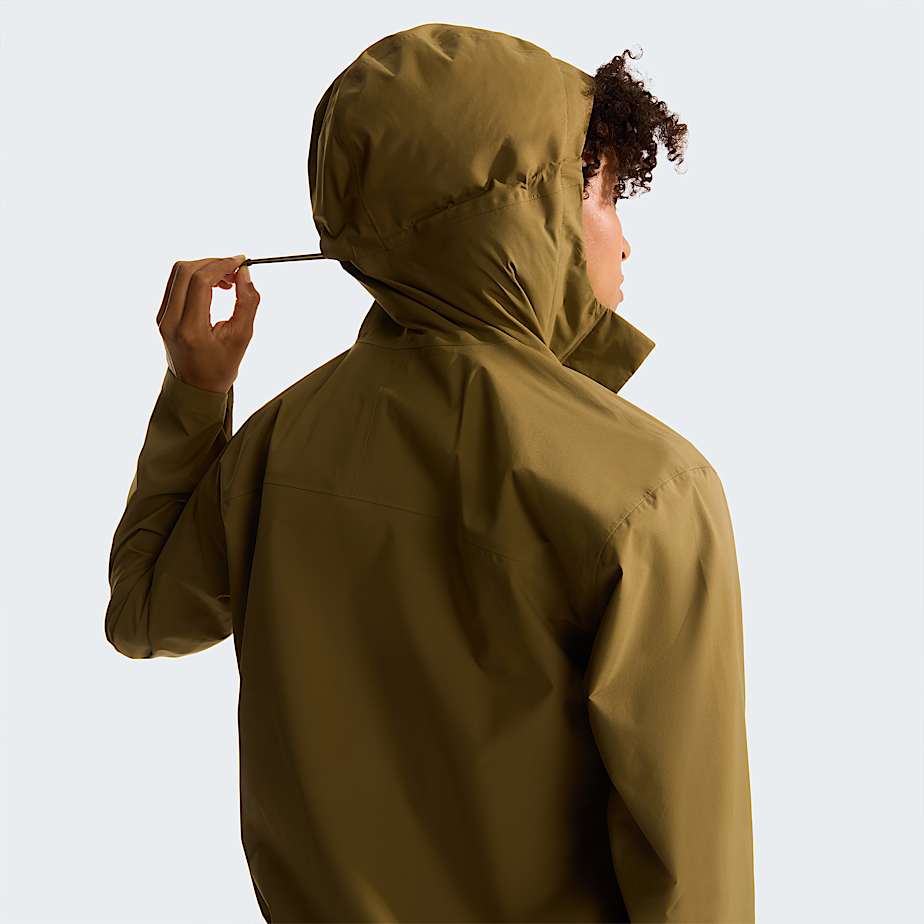 Womens Voyage Rain 3L Hooded Jacket TNF Cedar ALT6