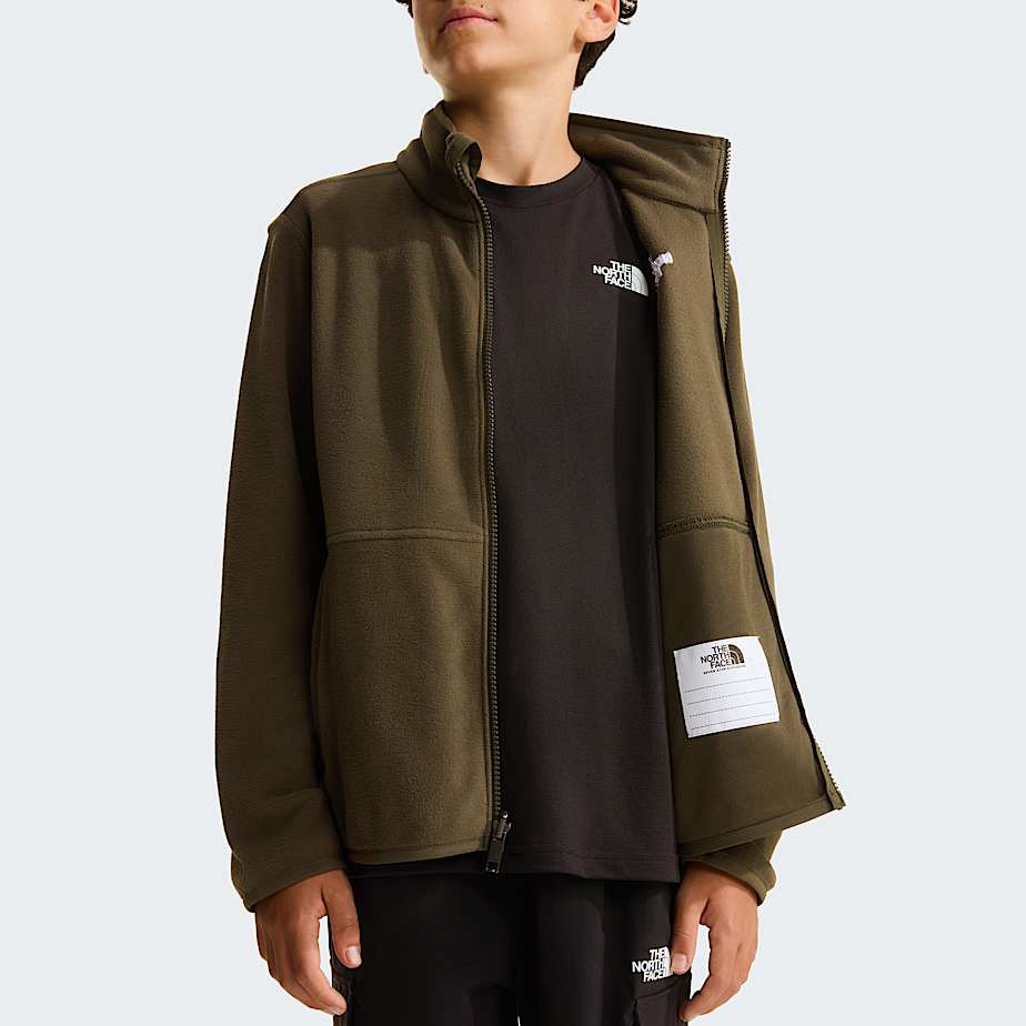 Glacier ZipInCompatible Fleece Jacket Junior TNF ALT7