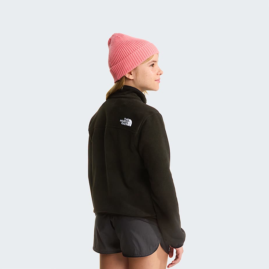 Teens Glacier ZipInCompatible Fleece Jacket TNF TNF Black ALT12