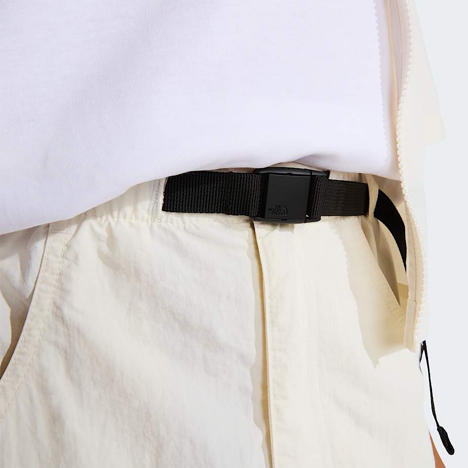 Womens Red Box Nylon Belted Skirt TNF ALT4