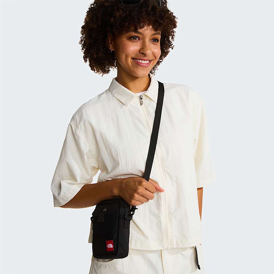 Womens Red Box Nylon Belted Skirt TNF ALT8