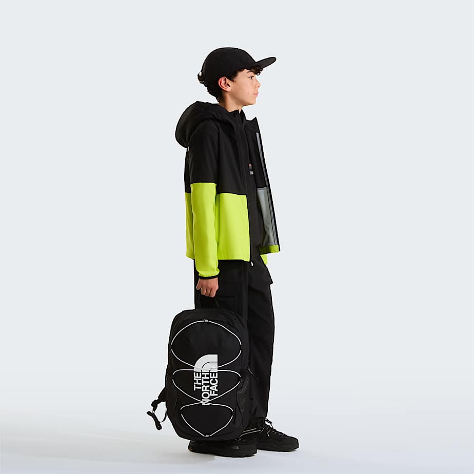 Boys On The Trail FullZip Hooded Jacket TNF TNF BlackFizz LimeSilver Reflective ALT1