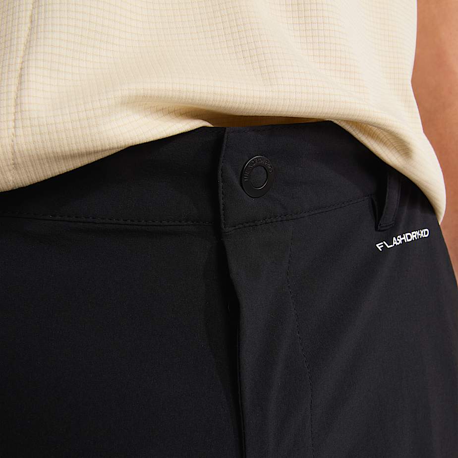 Inpakbare short voor heren TNF TNF Black ALT4