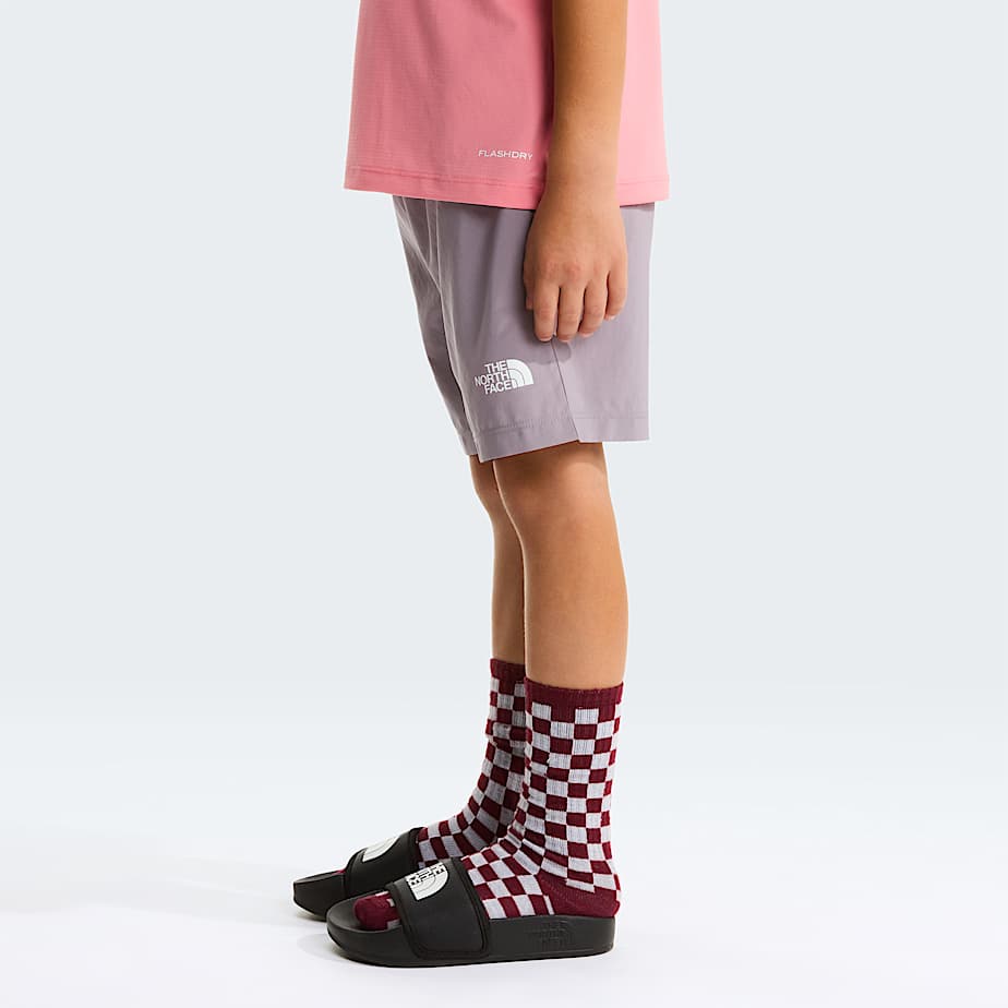 Kids 247 Set TNF Coral CrushTranscendent Grey ALT7