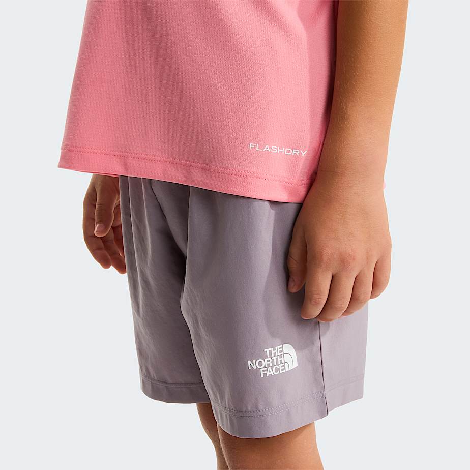 Kids 247 Set TNF Coral CrushTranscendent Grey ALT9