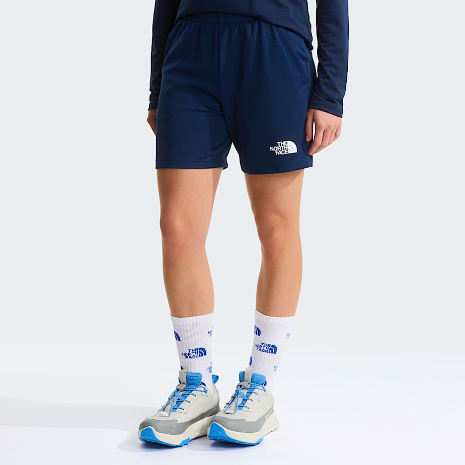 Teens Poly Knit Shorts TNF Summit Navy ALT6
