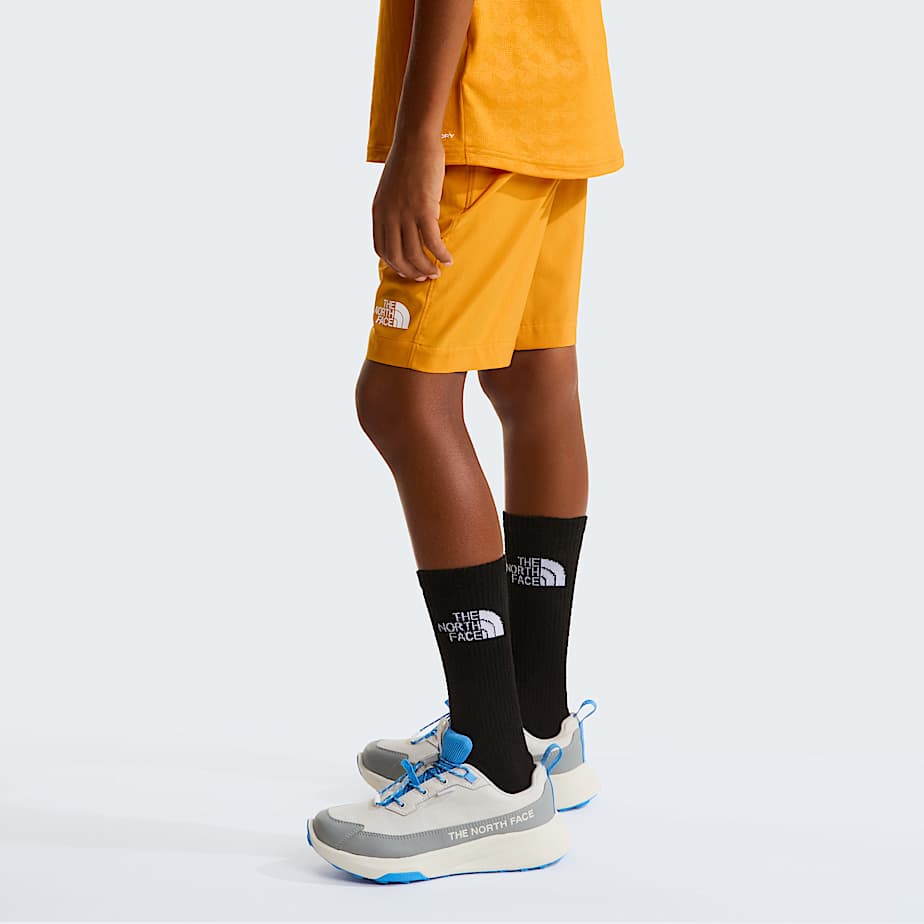 Teens 247 Pentadome Embossed Shorts TNF Dust Orange ALT2