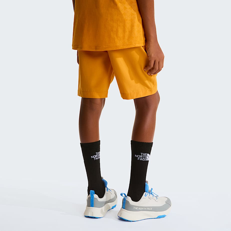 Teens 247 Pentadome Embossed Shorts TNF Dust Orange ALT3
