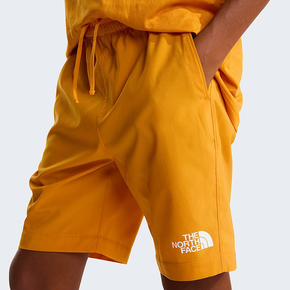 Teens 247 Pentadome Embossed Shorts TNF Dust Orange ALT4