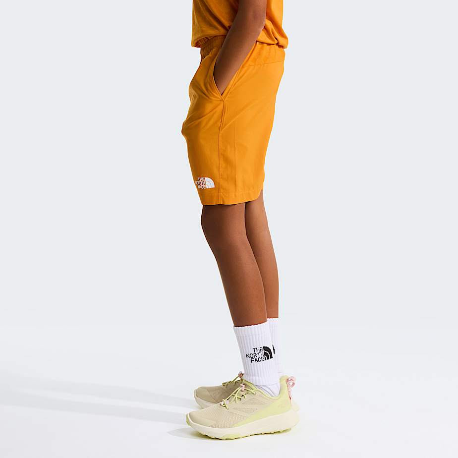 Teens 247 Pentadome Embossed Shorts TNF Dust Orange ALT8