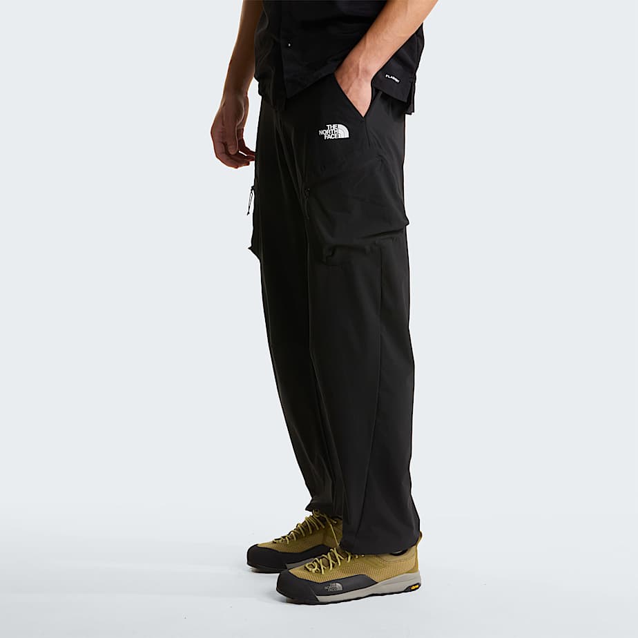 Pantaloni ampi ripiegabili da uomo TNF TNF Black ALT2
