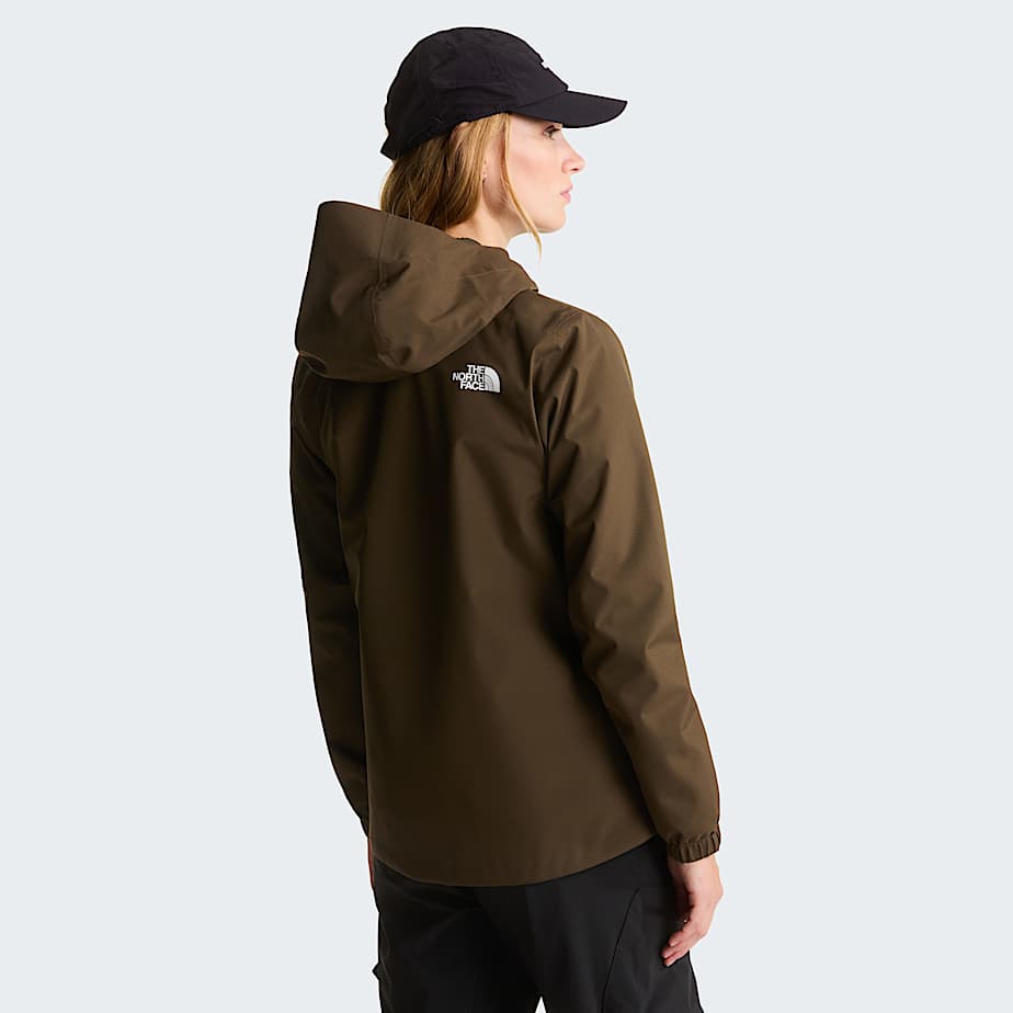 Womens Quest  DryVent Jacket TNF New Taupe Green ALT3