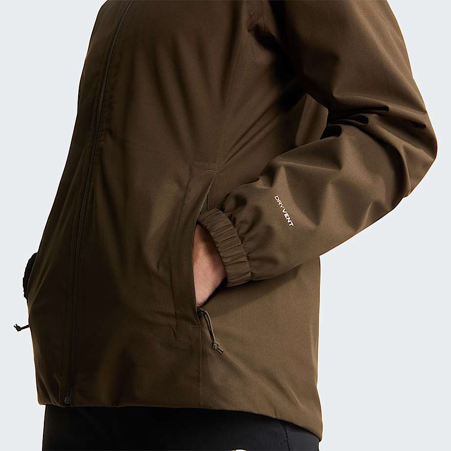 Womens Quest  DryVent Jacket TNF New Taupe Green ALT7