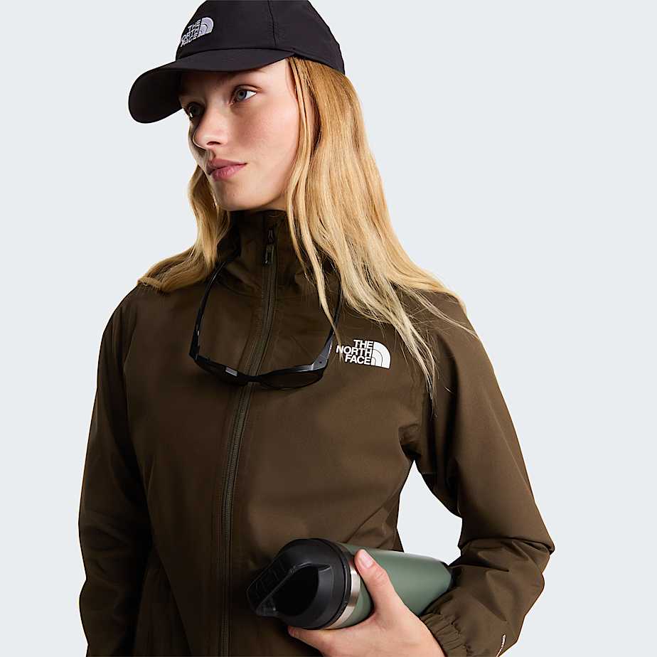 Womens Quest  DryVent Jacket TNF New Taupe Green ALT9