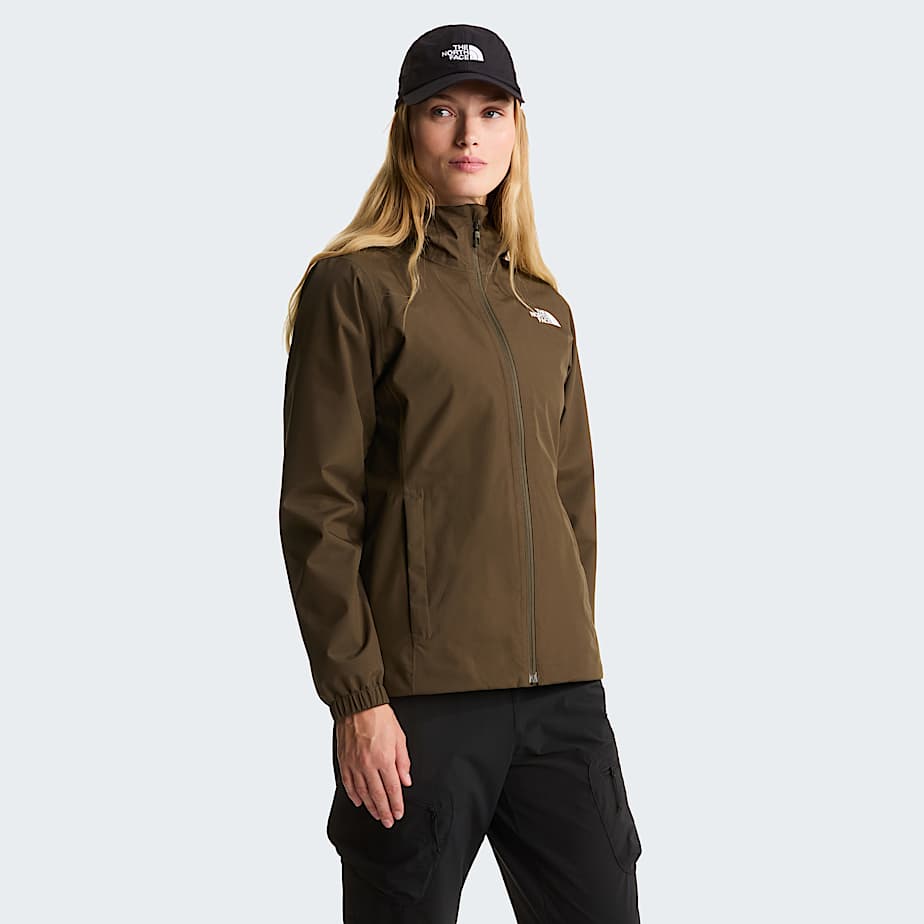 Womens Quest  DryVent Jacket TNF New Taupe Green HERO