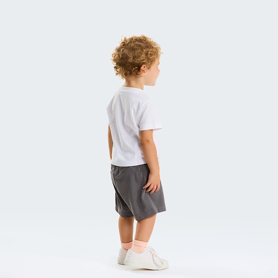 NSE Box Play Regular Shorts Set Baby TNF ALT1