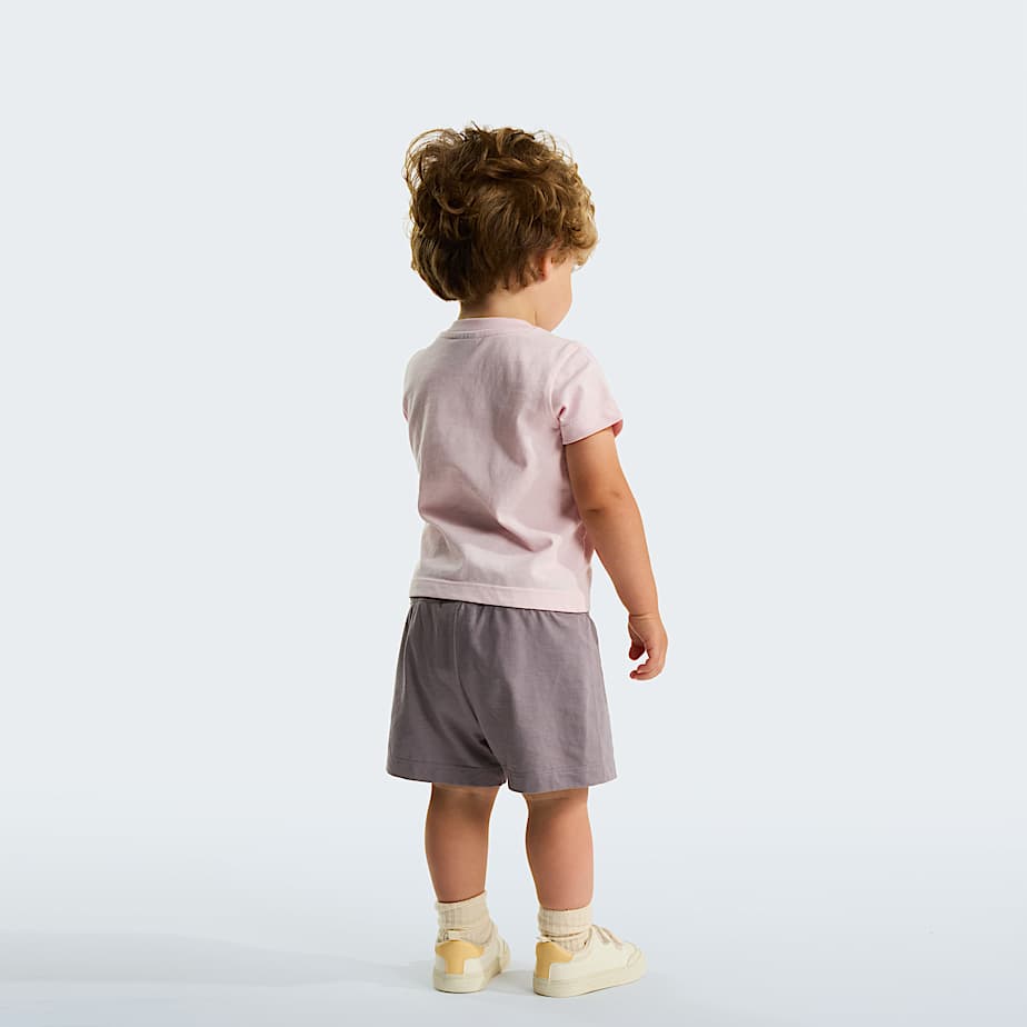 Baby NSE Box Play Regular Shorts Set TNF Pale BlossomTranscendent Grey ALT1