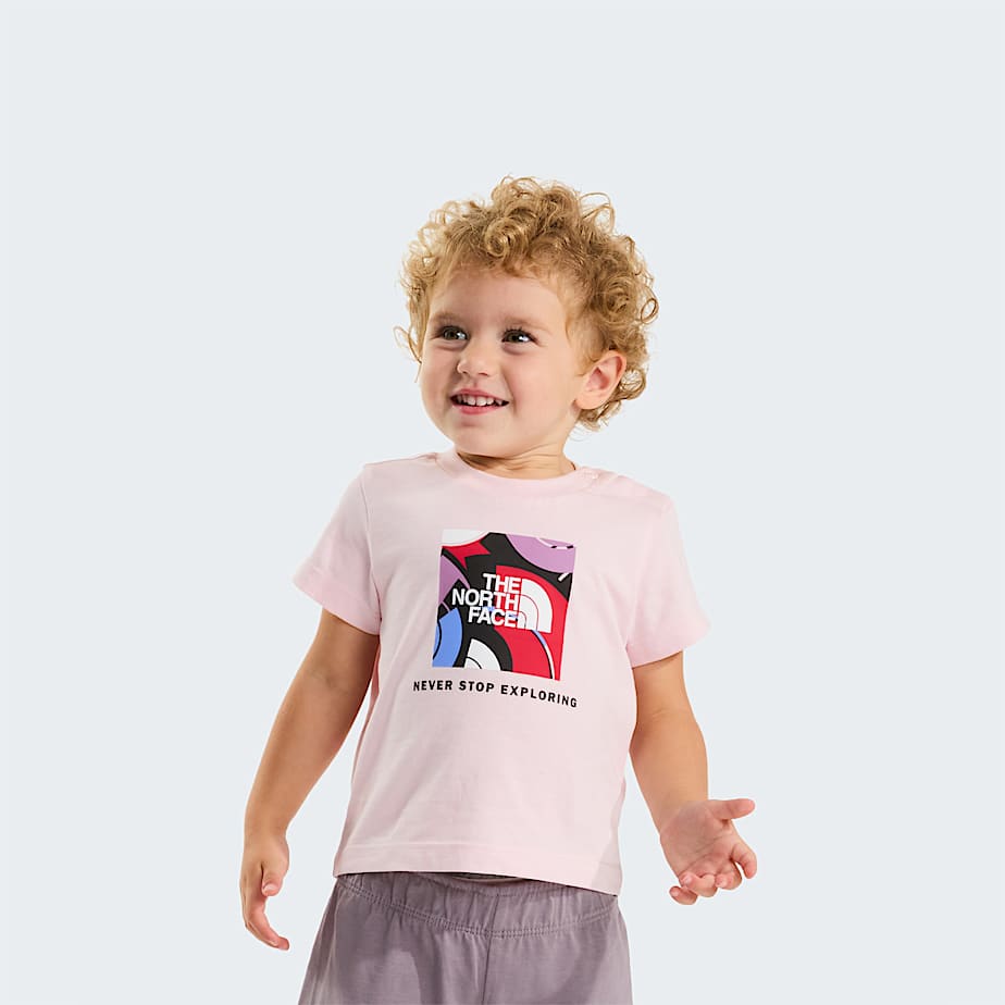 Baby NSE Box Play Regular Shorts Set TNF Pale BlossomTranscendent Grey ALT13