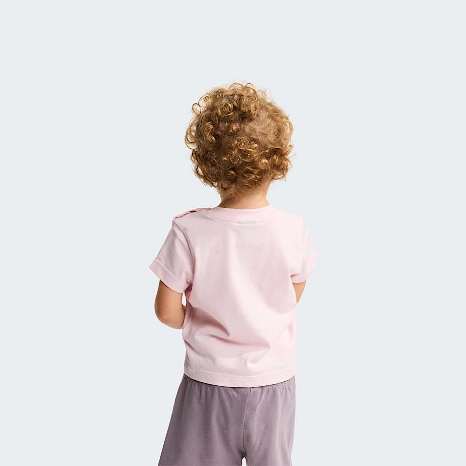 Baby NSE Box Play Regular Shorts Set TNF Pale BlossomTranscendent Grey ALT15