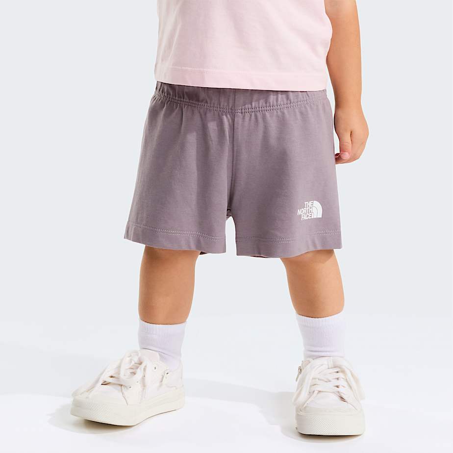 Baby NSE Box Play Regular Shorts Set TNF Pale BlossomTranscendent Grey ALT16