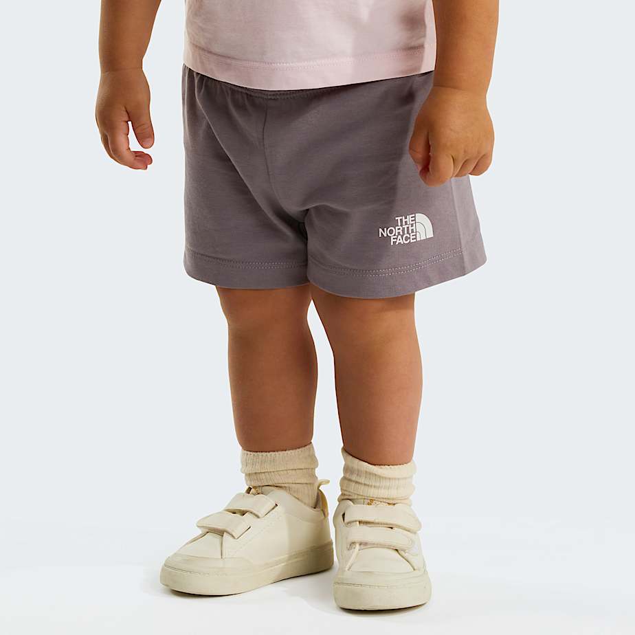 Baby NSE Box Play Regular Shorts Set TNF Pale BlossomTranscendent Grey ALT6