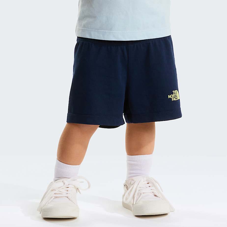 Baby NSE Box Play Regular Shorts Set TNF Polar HazeSummit Navy ALT16