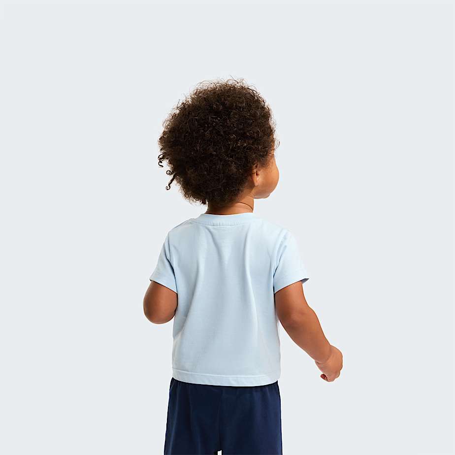 Baby NSE Box Play Regular Shorts Set TNF Polar HazeSummit Navy ALT4
