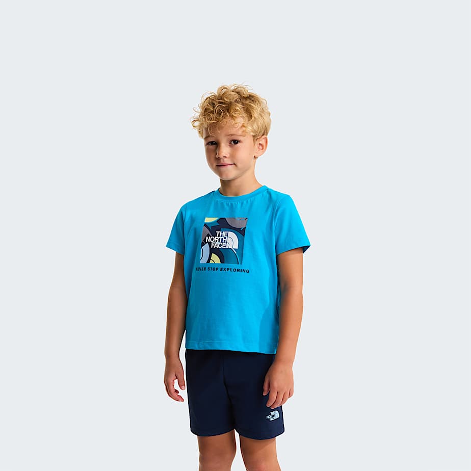 NSE Box Play Regular Shorts Set fr Kinder TNF ALT2