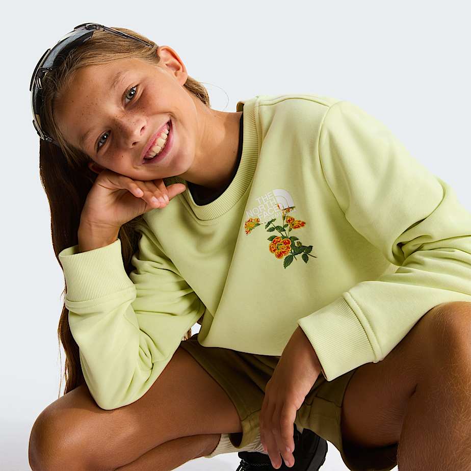 Girls' Flora Relaxed Sweatshirt - 6